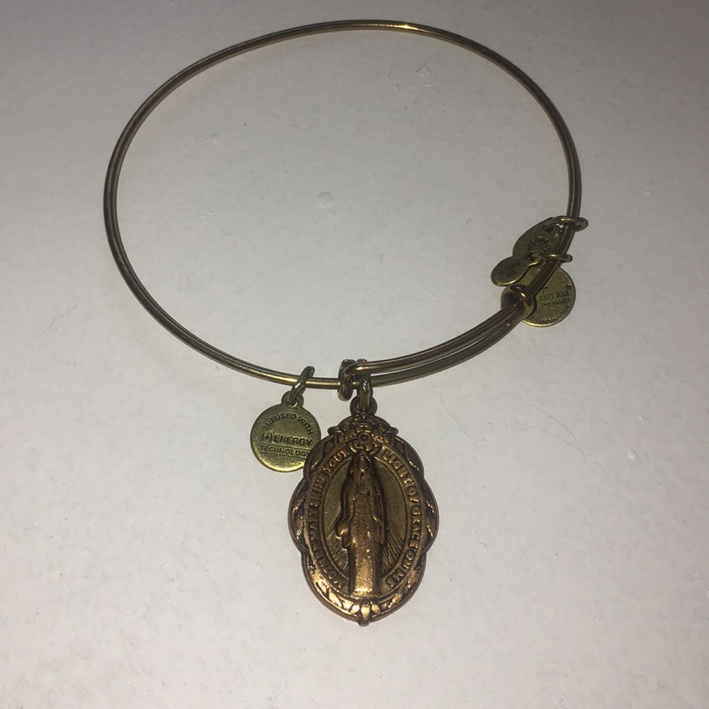 Alex and Ani Mother Mary bracelet